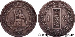 FRANZÖSISCHE-INDOCHINA 1 Centième 1885 Paris