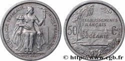 POLYNÉSIE FRANÇAISE - Océanie française 50 Centimes Établissements Français de l’Océanie 1949 Paris