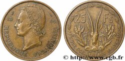 AFRIQUE OCCIDENTALE FRANÇAISE 25 Francs 1956 Paris