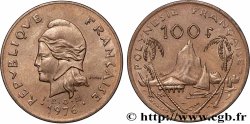 POLYNÉSIE FRANÇAISE 100 Francs I.E.O.M. 1976 Paris