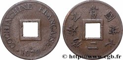 COCHINCHINE FRANÇAISE 1 Sapèque (2/1000 de Piastre) 1879 Paris