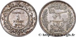 TUNISIA - FRENCH PROTECTORATE 1 Franc AH1334 1915 Paris