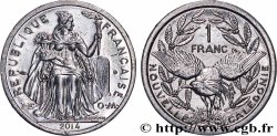 NUEVA CALEDONIA 1 Franc I.E.O.M. 2014 Paris