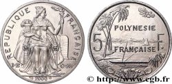 POLINESIA FRANCESE 5 Francs I.E.O.M. 2000 Paris 