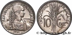 INDOCINA FRANCESE 10 Centièmes 1941 San Francisco 