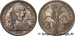 INDOCINA FRANCESE 20 Centièmes 1941 San Francisco 
