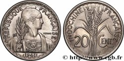 FRENCH INDOCHINA 20 Centièmes 1941 San Francisco