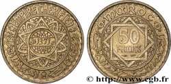 MAROCCO - PROTETTORATO FRANCESE 50 Francs AH 1371 1952 Paris 