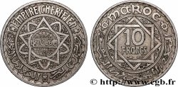 MAROCCO - PROTETTORATO FRANCESE 10 Francs AH 1366 1947 Paris 
