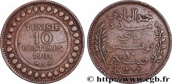 TUNEZ - Protectorado Frances 10 Centimes AH1322 1904 Paris