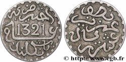 MAROCCO 1/2 Dirham Abdul Aziz I an 1321 1903 Londres 