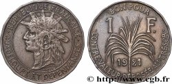 GUADELUPA Bon pour 1 Franc 1921  