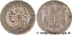 GUADALUPE Bon pour 1 Franc 1903 
