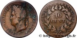 COLONIE FRANCESI - Luigi Filippo, per Isole Marchesi 10 Centimes Louis-Philippe 1844 Paris 