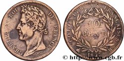 COLONIAS FRANCESAS - Charles X, para Guayana y Senegal 10 Centimes Charles X 1827 La Rochelle - H