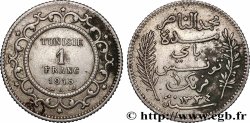 TUNISIA - Protettorato Francese 1 Franc AH 1334 1915 Paris - A 