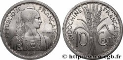 INDOCINA FRANCESE 10 Centièmes 1945 Paris 