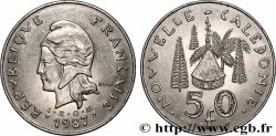 NEW CALEDONIA 50 Francs I.E.O.M. 1987 Paris