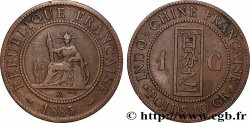 FRENCH INDOCHINA 1 Centième 1885 Paris