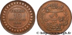 TUNISIE - PROTECTORAT FRANÇAIS 10 Centimes AH1334 1916 Paris