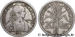 FRENCH INDOCHINA 20 Centièmes 1945 Castelsarrazin