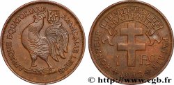 FRENCH EQUATORIAL AFRICA - FREE FRENCH FORCES 1 Franc 1943 Prétoria