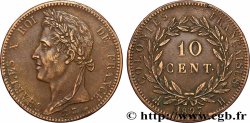 FRENCH COLONIES - Charles X, for Martinique and Guadeloupe 10 Centimes Charles X 1827 La Rochelle - H