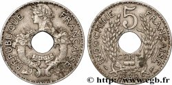 INDOCHINE FRANÇAISE 5 Centièmes 1938 Paris