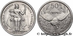 NOUVELLE CALÉDONIE 50 Centimes Union Française 1949 Paris