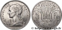 ÎLE DE LA RÉUNION 5 Francs 1955 Paris