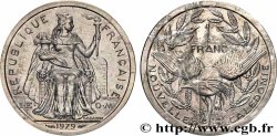 NEW CALEDONIA Piefort 1 Franc I.E.O.M. 1979 Paris MS 