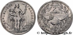 NEW CALEDONIA Piéfort 2 Francs I.E.O.M.  1979 Paris MS 