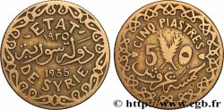 THIRD REPUBLIC - SYRIA 5 Piastres État de Syrie 1935 Paris