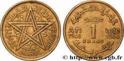 MAROC - PROTECTORAT FRANÇAIS 1 Franc AH 1364 1945 Paris