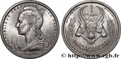 MADAGASKAR - FRANZÖSISCHE UNION 1 Franc 1958 Paris