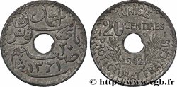 TUNISIE - PROTECTORAT FRANÇAIS 20 Centimes 1942 Paris