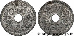 TUNISIE - PROTECTORAT FRANÇAIS 10 Centimes AH 1361 1942 Paris