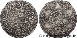 MAROKKO 2 1/2 Dirhams (1/4 Rial) Hassan I an 1310 1892 Paris