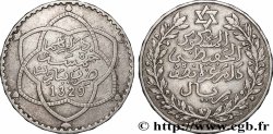 MOROCCO 5 Dirhams (1/2 Rial) Moulay Hafid I an 1329 1911 Paris