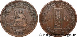 FRENCH INDOCHINA 1 Centième 1888 Paris