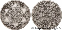 MAROKKO 2 1/2 Dirhams (1/4 Rial) Moulay Youssef an 1331 (1912) Paris