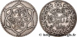 MAROKKO 10 Dirhams (1 Rial) Moulay Hafid I an 1329 1911 Paris