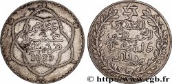 MAROC 10 Dirhams (1 Rial) Moulay Hafid I an 1329 1911 Paris