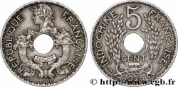 FRANZÖSISCHE-INDOCHINA 5 Centièmes 1925 Paris