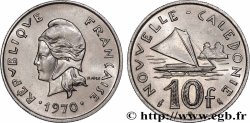 NEUKALEDONIEN 10 Francs 1970 Paris