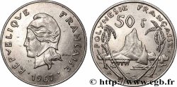 FRENCH POLYNESIA 50 Francs 1967 Paris