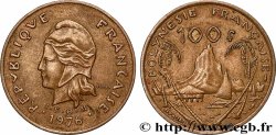 FRANZÖSISCHE-POLYNESIEN 100 Francs I.E.O.M. 1976 Paris