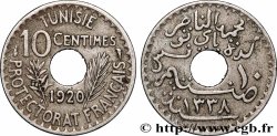 TUNESIEN - Französische Protektorate  10 Centimes AH1338 1920 Paris