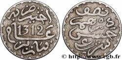 MAROKKO 1/2 Dirham Abdul Aziz I an 1312 1894 Paris