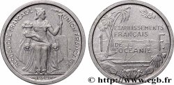 POLYNÉSIE FRANÇAISE - Océanie française 1 Franc Union Française 1949 Paris